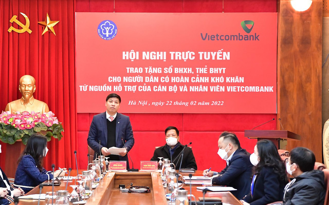 Phó Tổng giám đốc BHXH Việt Nam Trần Đình Liệu phát biểu tại Hội nghị.