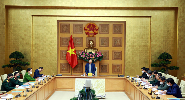 Phó Thủ tướng Thường trực Chính phủ Phạm Bình Minh phát biểu chỉ đạo Hội nghị.