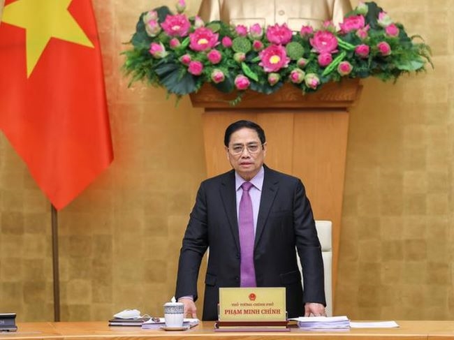  Thủ tướng Chính phủ Phạm Minh Chính.