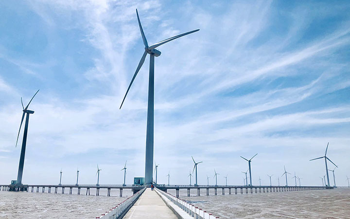 Điện gió Bạc Liêu 3 được Ngân hàng Phát triển Việt Nam cho vay vốn để đầu tư phát triển.