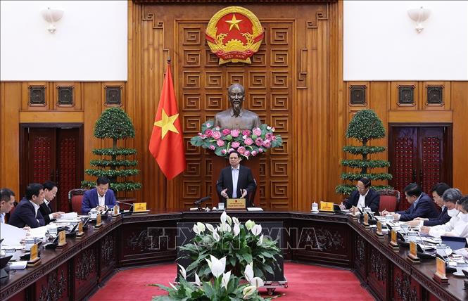 Thủ tướng Phạm Minh Chính kết luận cuộc họp về đảm bảo cung ứng điện cho sản xuất và sinh hoạt năm 2022.
