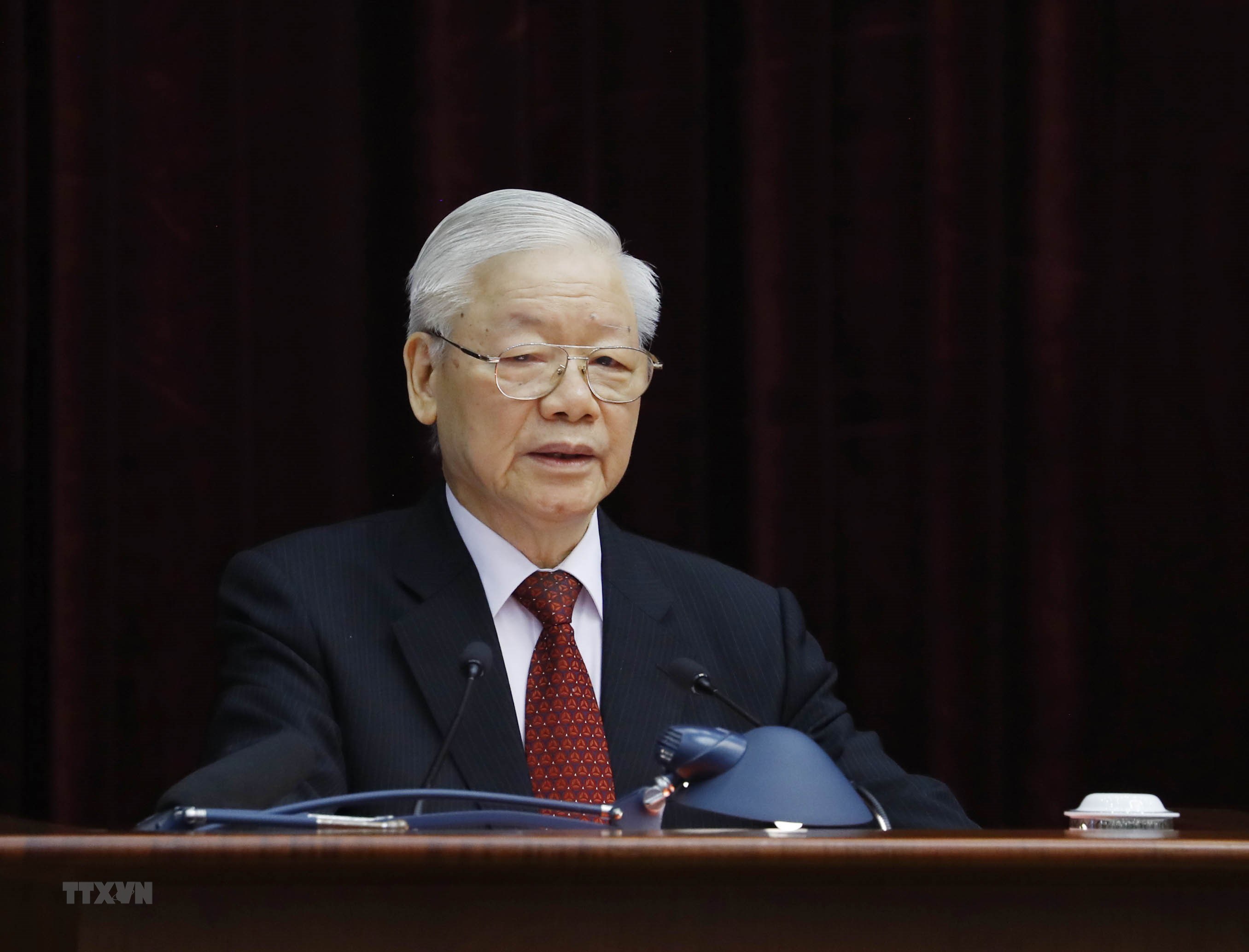 Tổng Bí thư Nguyễn Phú Trọng phát biểu khai mạc Hội nghị