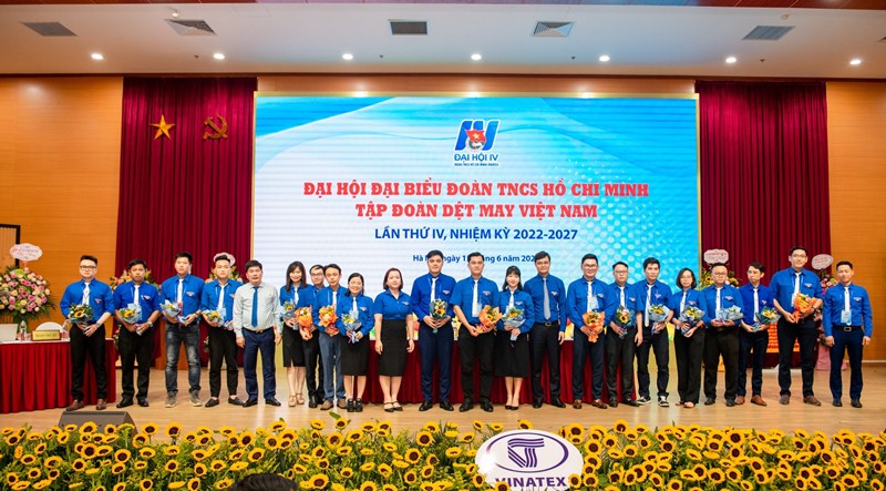 Ban chấp hành mới Đoàn Tập đoàn Dệt May Việt Nam ra mắt.