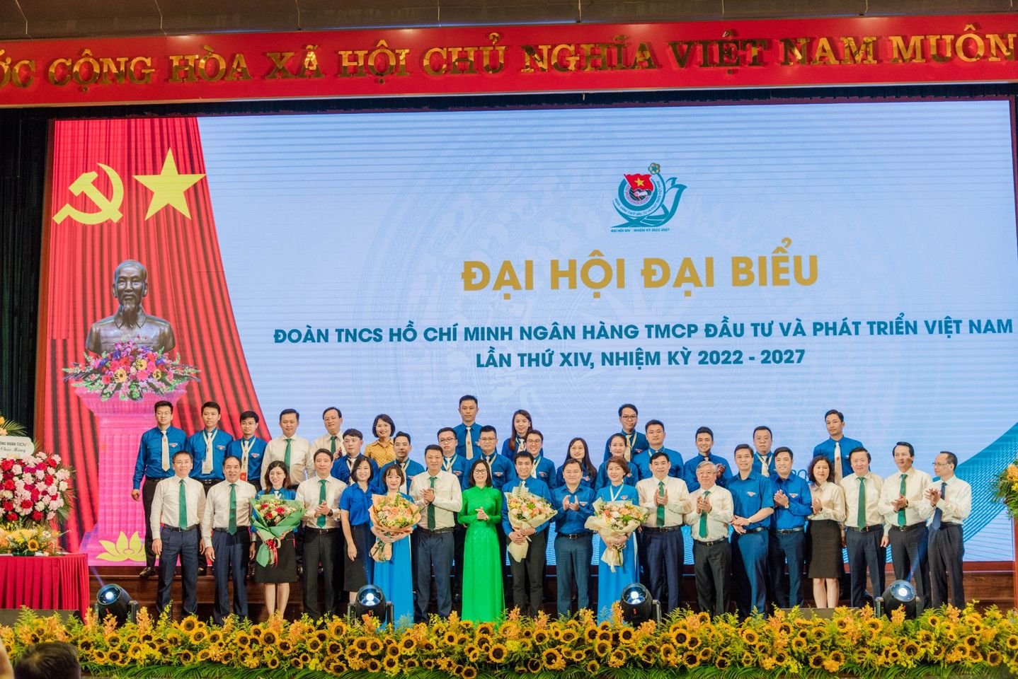 Ra mắt Ban chấp hành Đoàn Ngân hàng Đầu tư và Phát triển Việt Nam