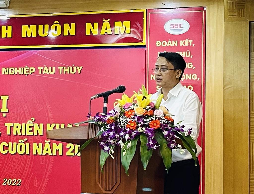 Đồng chí Vũ Trí Thắng, Ủy viên BCH Đảng bộ, Trưởng ban Dân vận Đảng ủy Khối Doanh nghiệp Trung ương đã phát biểu ý kiến chỉ đạo.