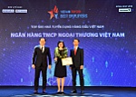 Vietcombank được vinh danh Top 10 nơi làm việc tốt nhất và Top 500 Nhà tuyển dụng hàng đầu Việt Nam