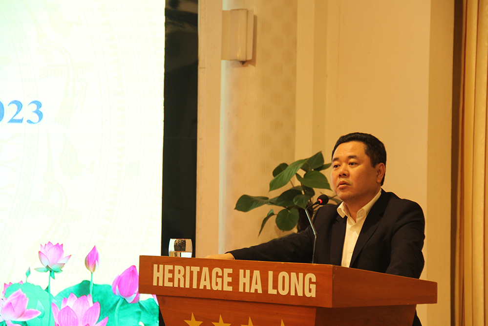 Đồng chí Nguyễn Ngọc Cảnh, Phó Chủ tịch Uỷ ban Quản lý vốn Nhà nước tại doanh nghiệp ghi nhận, biểu dương kết quả đạt được trong quý I/2023 của TKV.