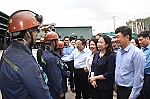 Phó Chủ tịch nước Võ Thị Ánh Xuân thăm và tặng quà động viên công nhân, cán bộ TKV