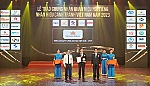 VNA được vinh danh trong Top 10 Nhãn hiệu nổi tiếng Việt Nam 2023