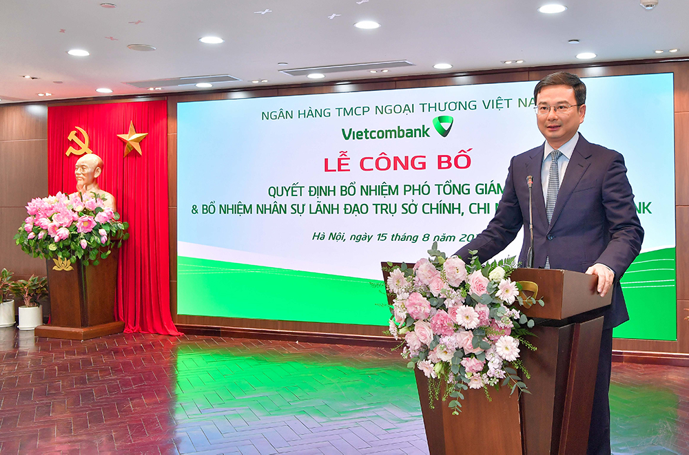 Đồng chí Phạm Thanh Hà - Ủy viên Ban Cán sự Đảng, Phó Thống đốc Ngân hàng Nhà nước Việt Nam phát biểu ý kiến chỉ đạo.