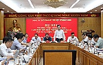 Thường trực Đảng ủy Khối Doanh nghiệp Trung ương làm việc với Ban Thường vụ Đảng ủy Tập đoàn Điện lực Việt Nam