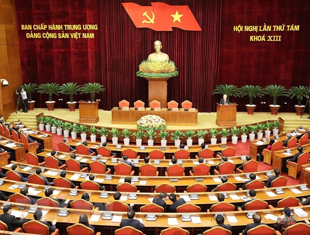 Phiên bế mạc Hội nghị lần thứ tám Ban Chấp hành Trung ương Đảng Cộng sản Việt Nam khóa XIII.