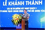 Thủ tướng Phạm Minh Chính: Đường dây 500 kV mạch 3 thể hiện khát vọng, ý chí tự lực, tự cường của đất nước