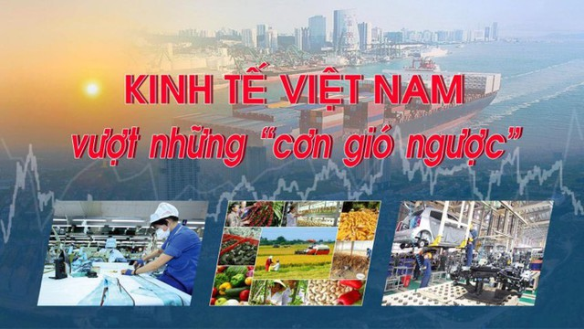 Kinh tế Việt Nam trong thời gian qua mạnh mẽ vượt qua “cơn gió ngược”, vững vàng tăng trưởng.